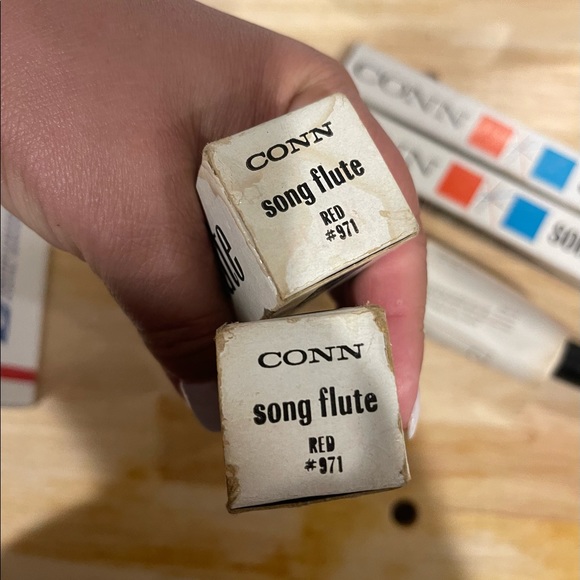Vintage Conn Song Flute Plastic Black #970 Original Box Manual New READ - Picture 4 of 4